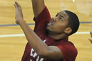 Jacobe Edmondson grabbed a career-high 13 rebounds against Berea College.