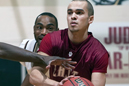 Brent Burris had a double-double in the last IU East-Asbury meeting