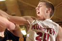 Justin Gill (right) has signed to play basketball for IU East. (Photo by Michael McArdle/Post-Tribune of Northwest Indiana)