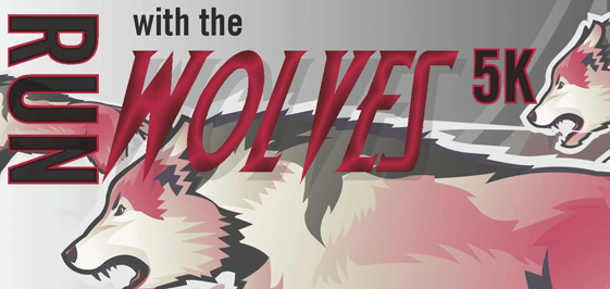 The Run with the Wolves 5K Run/Walk is July 17