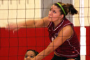 Courtney Flory led IU East with six kills Oct. 24 at College of Mount St. Joseph.