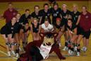 The Red Wolves celebrate their KIAC regular season title.