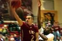 Brent Burris and the Red Wolves play at IUPUI on Nov. 29.