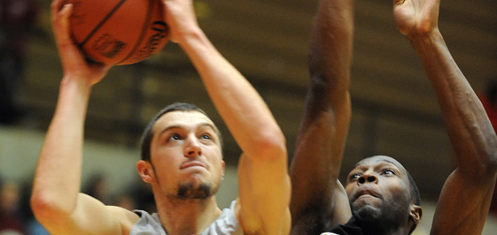 Tyler Rigby is IU East's first NAIA men's basketball All-American.