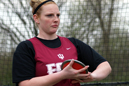 Kait Ervin was third in the discus.
