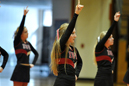 Eight cheerleaders have secured spots on the 2011-12 competitive cheer team.