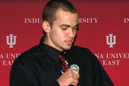 Brent Burris won his second Daktronica-NAIA Scholar-Athlete honor of the year.