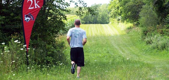 The IU East Cross Country Course hosted a three-team event Aug. 24