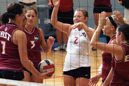 The IU East volleyball team concludes its preseason Aug. 18.