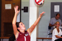 Sarah Berlatsky and the Red Wolves scrimmage at Taylor on Aug. 16.
