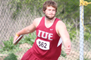 Cory McKinney will compete in the throwing events.