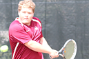 Zach Smith won at No. 4 singles.