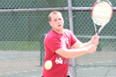 Jake Welsh clinched the team win for IU East in the quarterfinals.