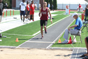 Josiah Lemons was ninth in the long jump at the national meet.