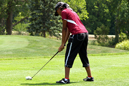 Asia Mathis shot her spring-best score.