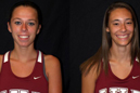 Kelsey West (left) and Shawna Smith are Daktronics-NAIA Scholar-Athletes.