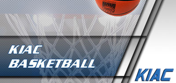 The KIAC released the bracket for the men's basketball conference tournament.