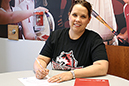 Lyndsey Netherly signs to play golf for IU East.