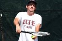 Nick Frank played No. 5 singles against Anderson.