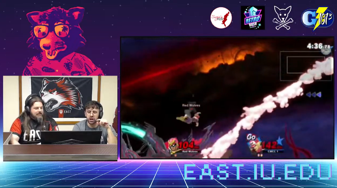 Super Smash Bros: IU East 2, Central Maine 1